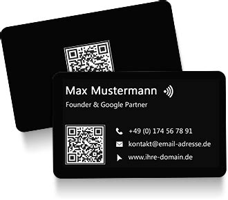 visitenkarte mit nfc tag|NFC.